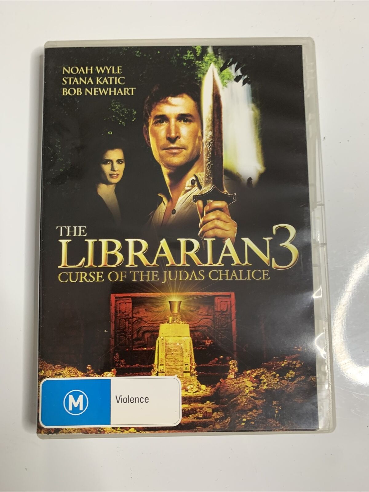 The Librarian 3: The Curse of the Judas Chalice (DVD, 2008) Region 4