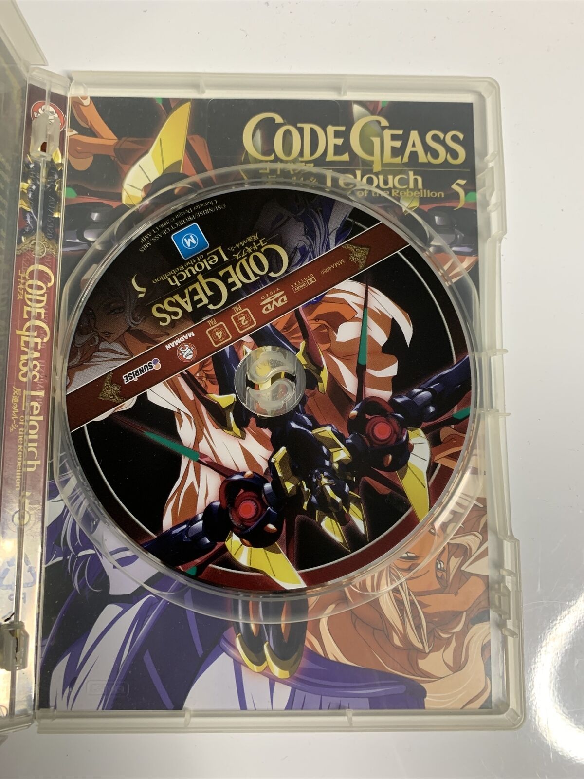 Code Geass - Lelouch of the Rebellion : Vol 5 (DVD, 2007) Region 4