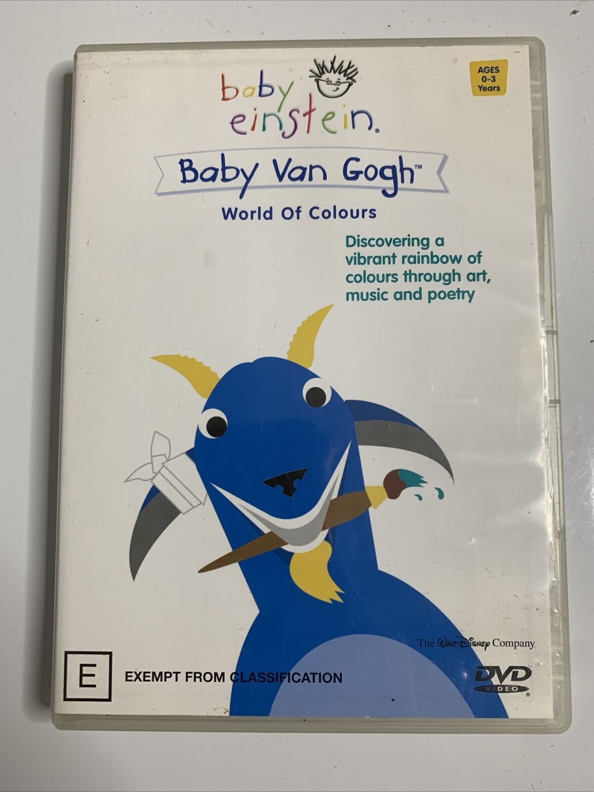 Baby Van Gogh - World of Colours (DVD, 2004) Baby Einstein Early Learn ...