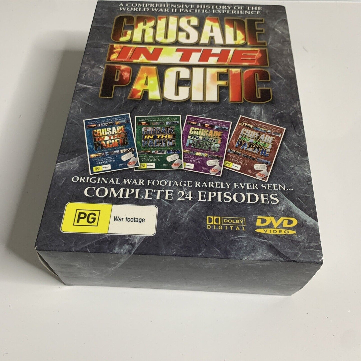 Crusade In The Pacific DVD Complete 24 Episode Series  NEW