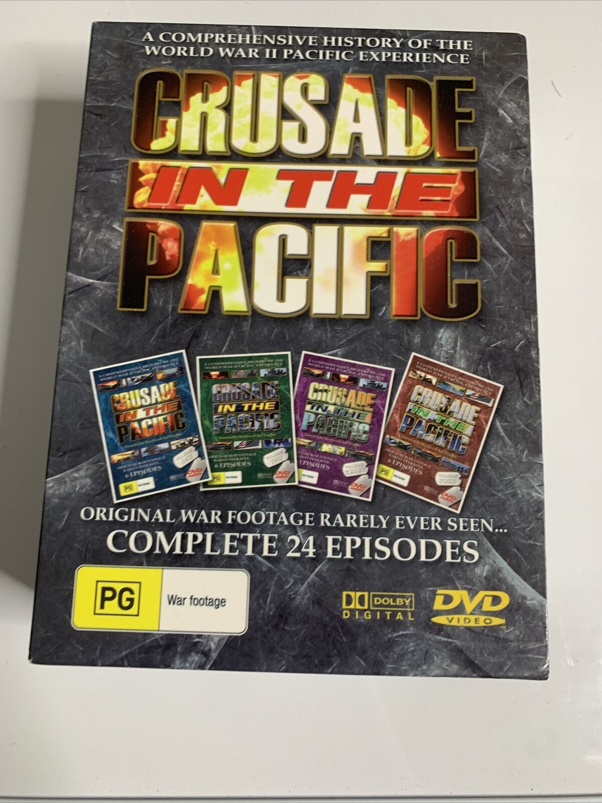 Crusade In The Pacific DVD Complete 24 Episode Series  NEW