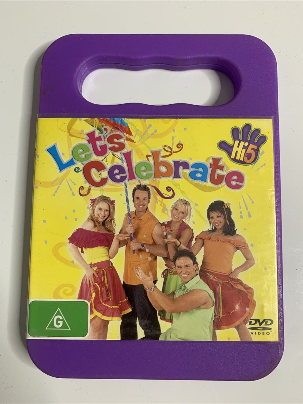 Hi-5 Let's Celebrate (DVD, 2002) Region 4 – Retro Unit