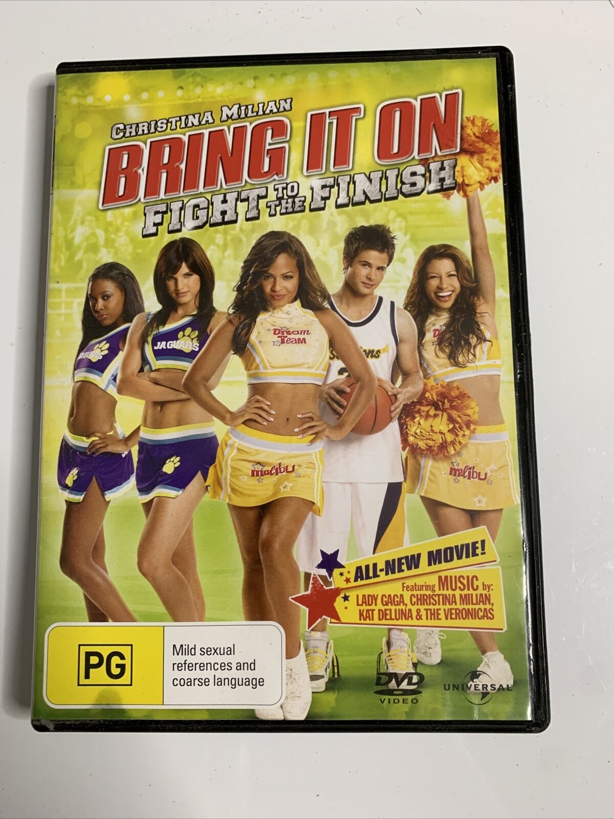 Bring It On - Fight To The Finish (DVD, 2009) Cheerleading Film Region 4