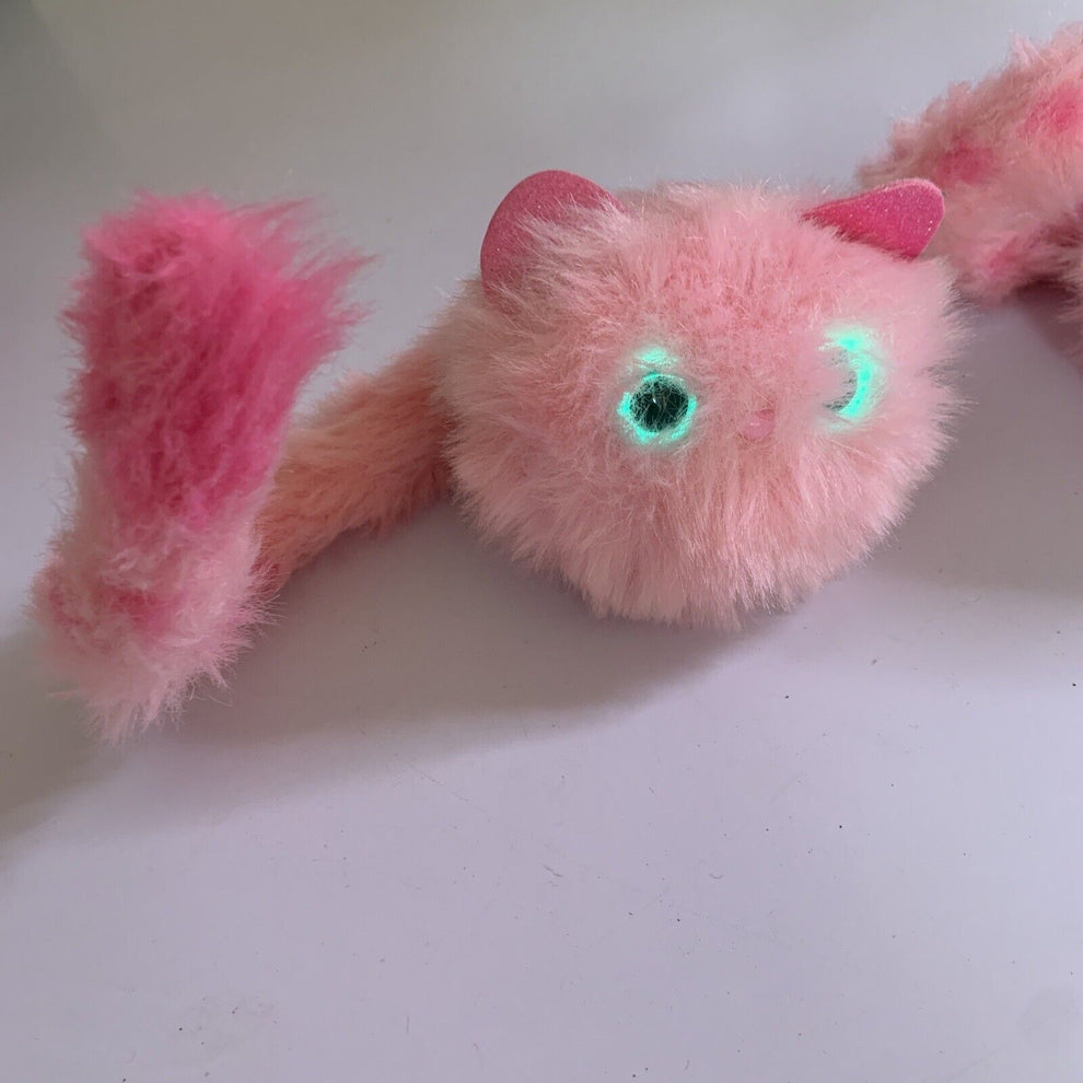 2x Pomsies Blossom Pink Interactive Wearable Pompom Pet Toy Retro Unit