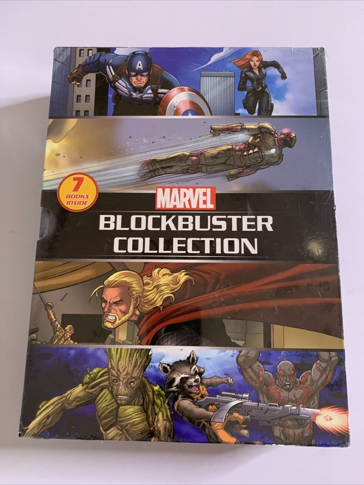 Marvel 7 Book Blockbuster Collection (Hardcover, 2016) New Sealed