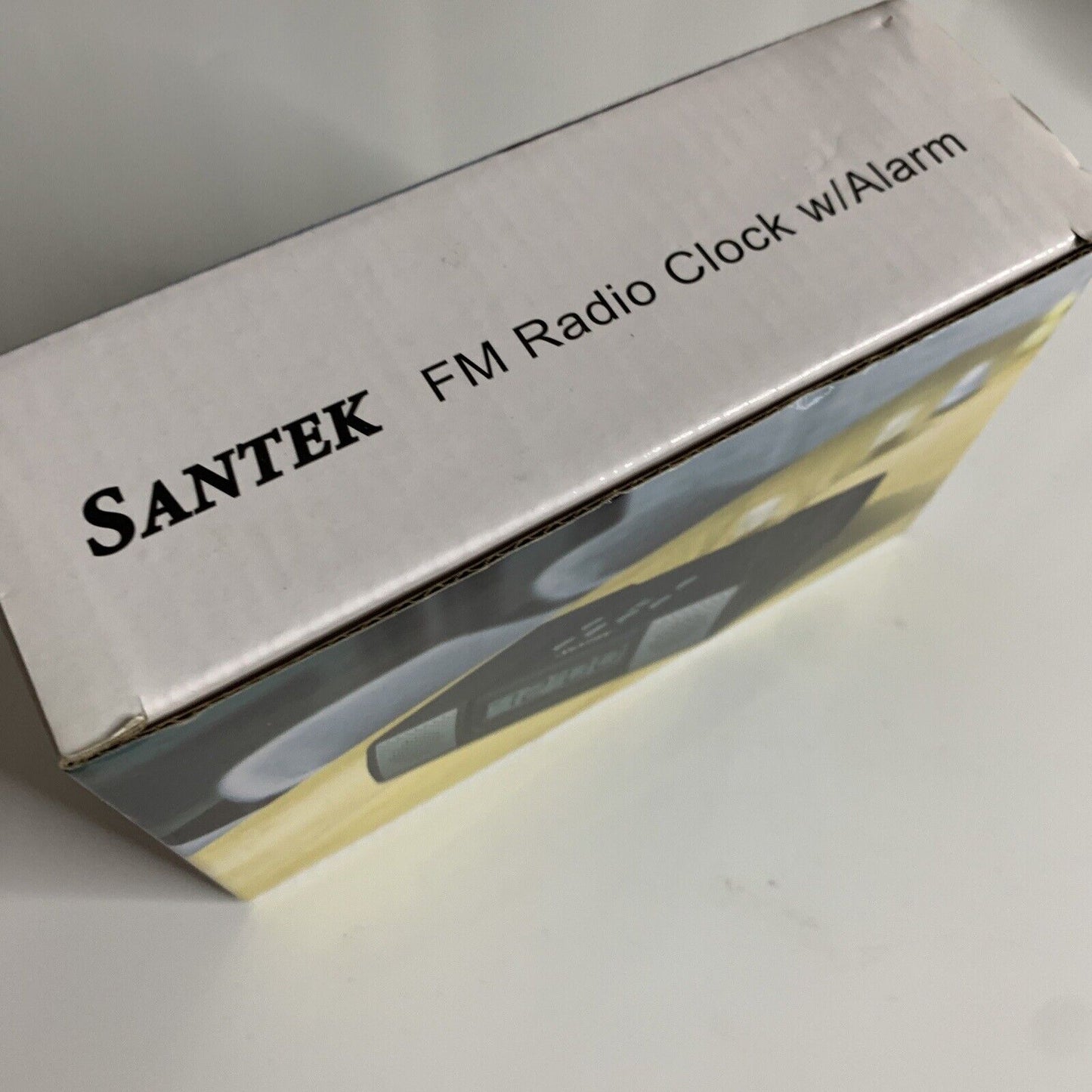 Santek FM Radio Clock Alarm NEW