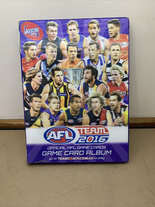AFL Team 2016 Official AFL Game Cards Album