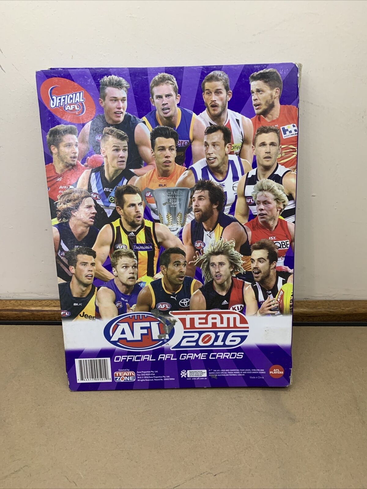 AFL Team 2016 Official AFL Game Cards Album