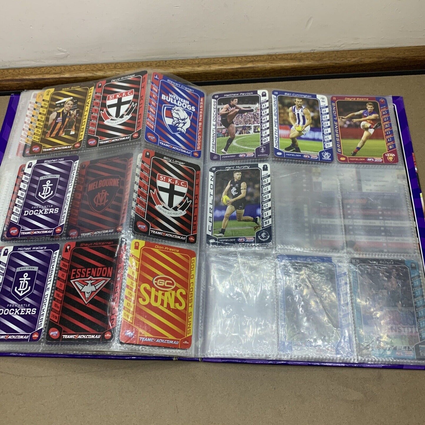 AFL Team 2016 Official AFL Game Cards Album