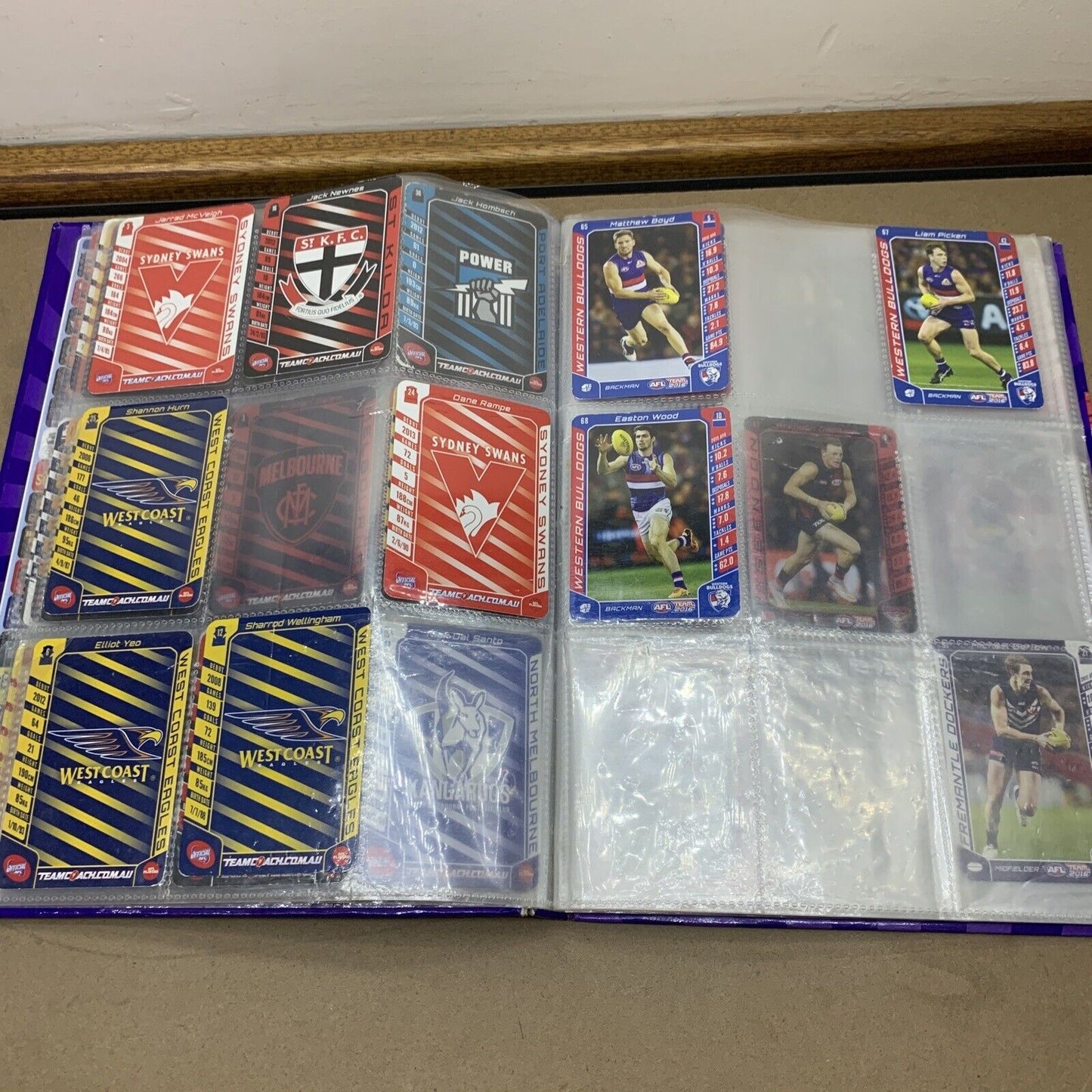 AFL Team 2016 Official AFL Game Cards Album