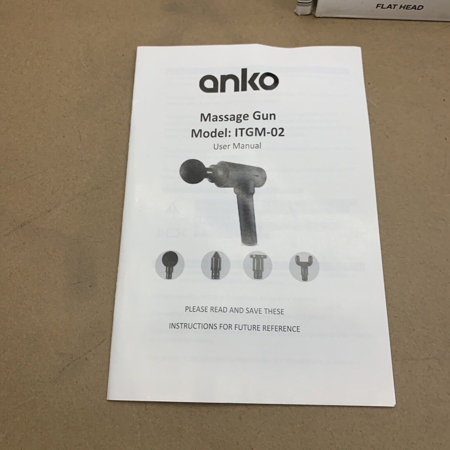 Anko Massage Gun Portable Deep Tissue Percussion