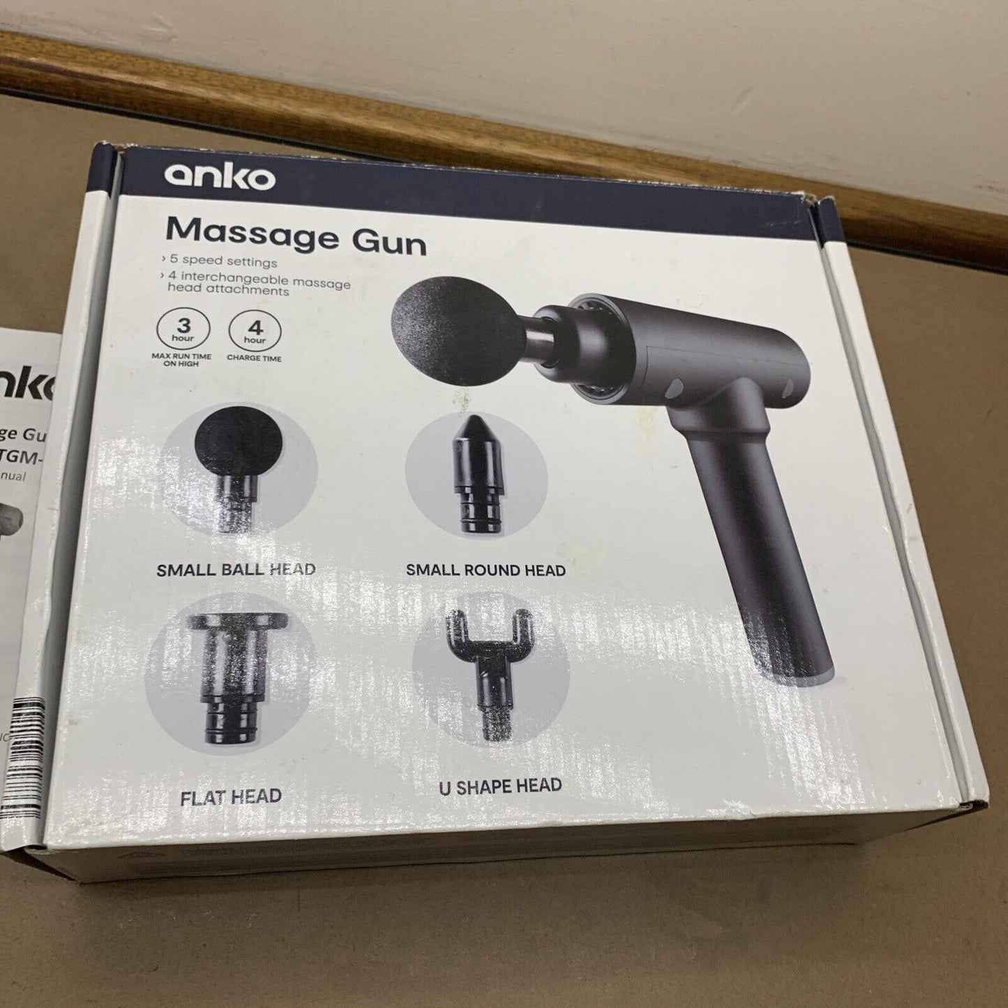 Anko Massage Gun Portable Deep Tissue Percussion