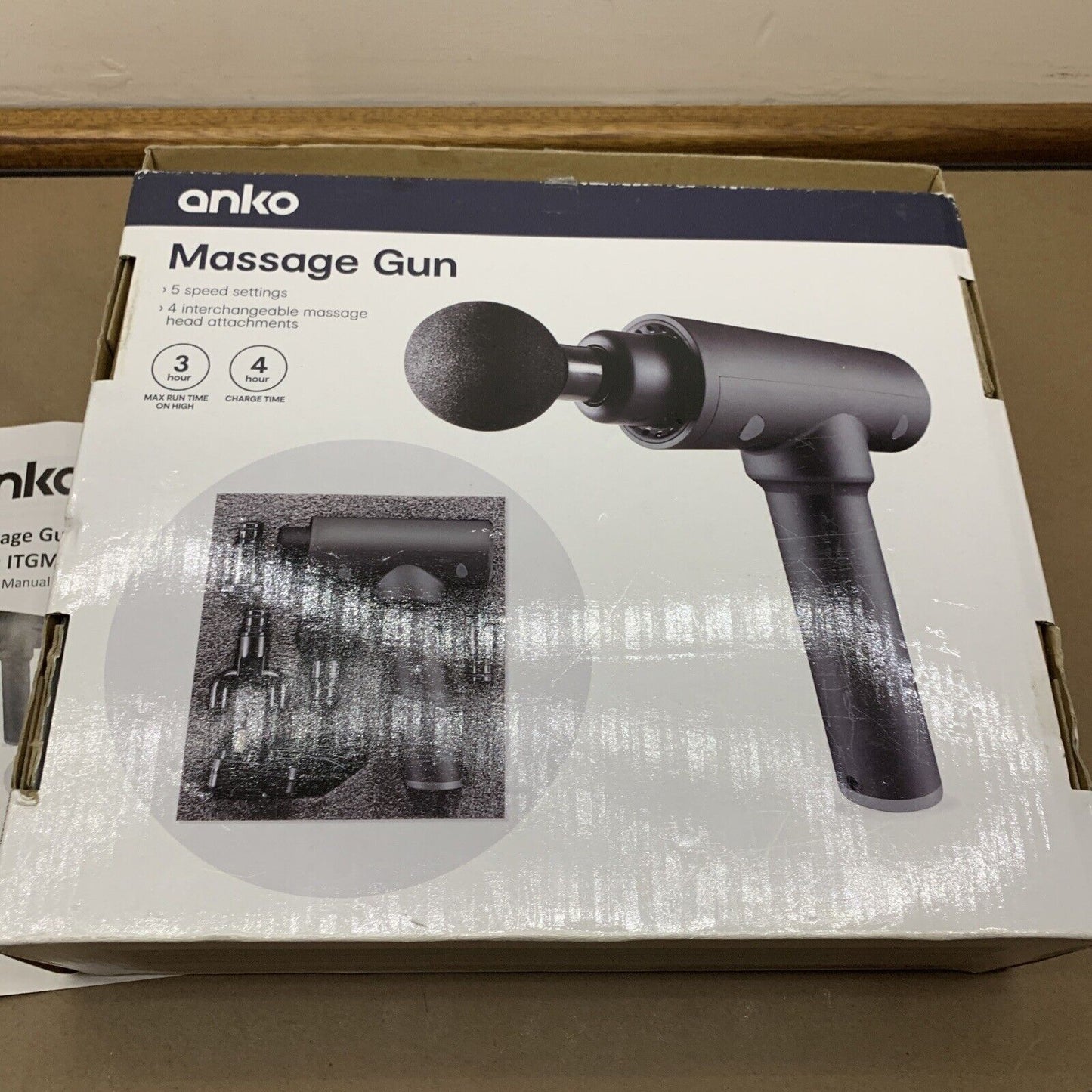 Anko Massage Gun Portable Deep Tissue Percussion