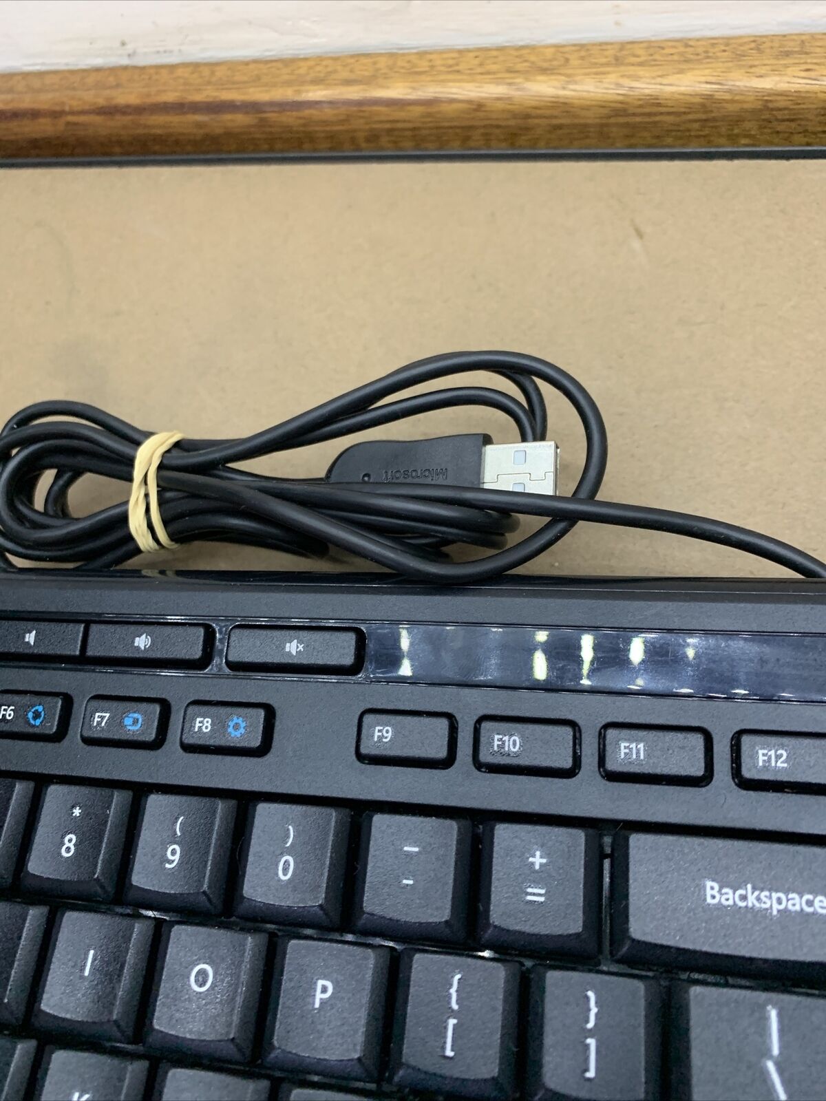 Microsoft Desktop 600 USB Wired Keyboard and Mouse Combo Black