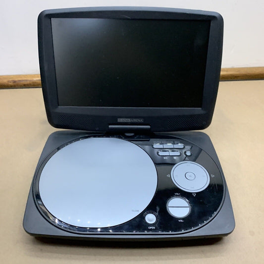 Rank Arena 9" Portable DVD Player RA24 *Working But No Sound For Parts Repair