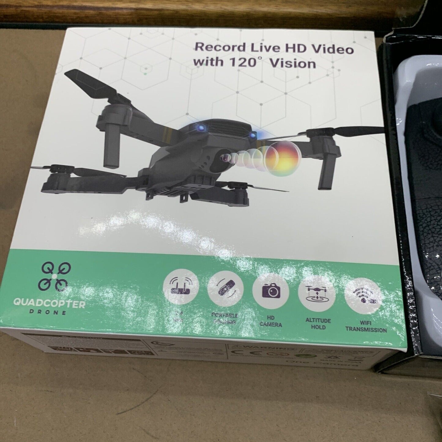 Quadcopter Drone Record Live HD Video With 120 Vision