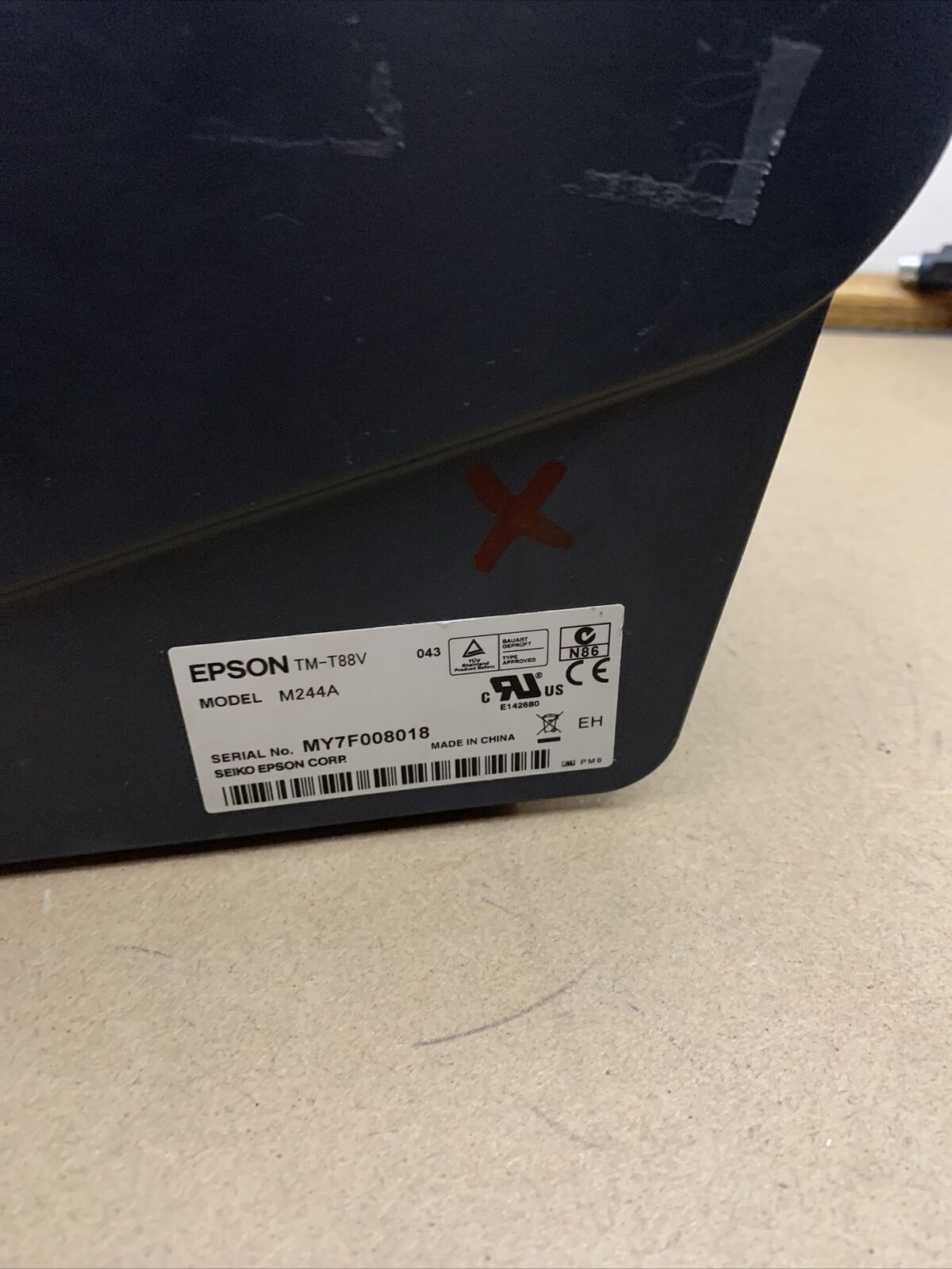 Epson M244A Point Of Sale POS Thermal Receipt Printer  TM-T88V