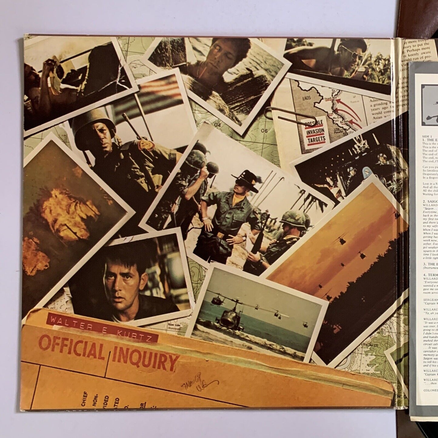 Apocalypse Now Soundtrack 1979  LP 2x Vinyl Record Gatefold Elektra DP-90001