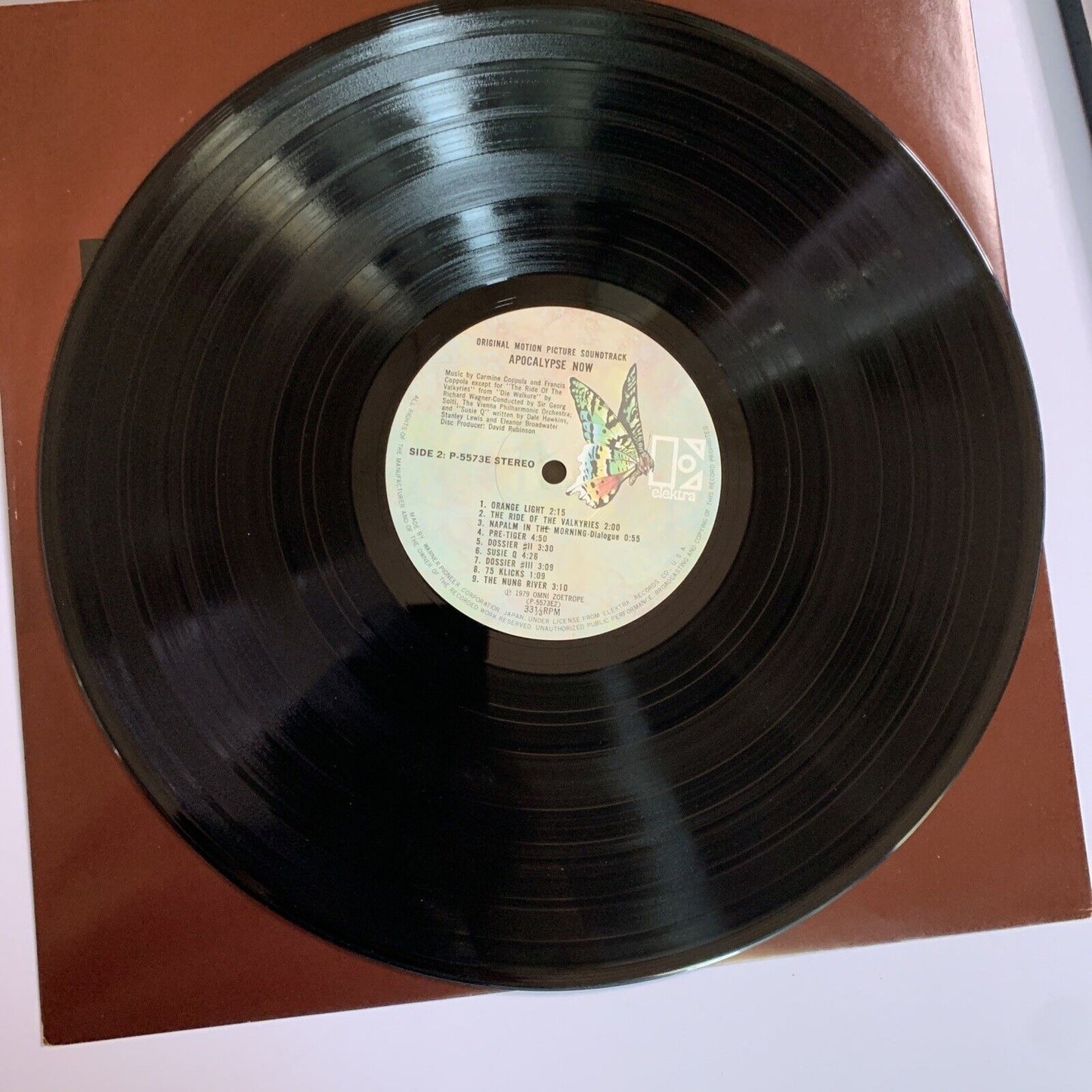 Apocalypse Now Soundtrack 1979  LP 2x Vinyl Record Gatefold Elektra DP-90001