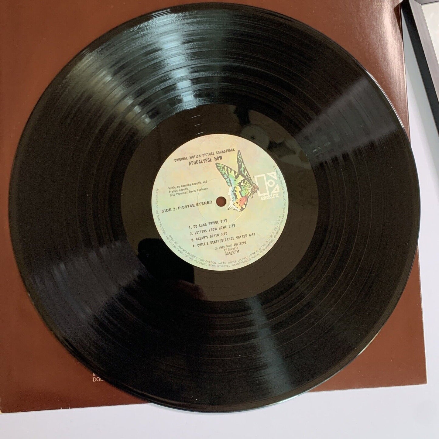 Apocalypse Now Soundtrack 1979  LP 2x Vinyl Record Gatefold Elektra DP-90001