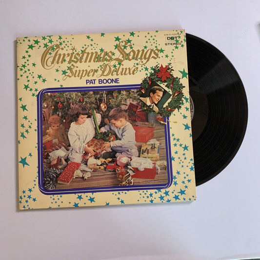 Pat Boone - Christmas Songs Super Deluxe LP 1973 Vinyl Record Gatefold SWX-10034