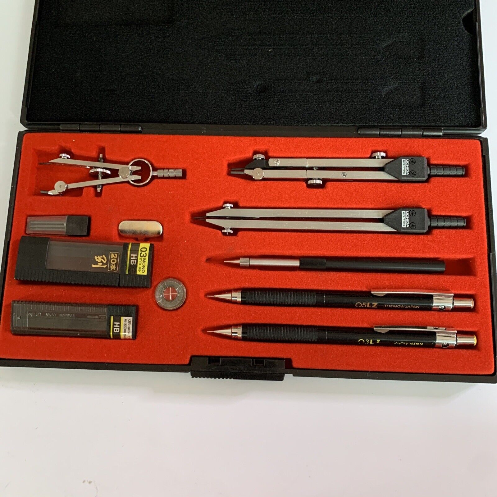 Uchida KD-SE Drafting Set Precision Drawing Instrument