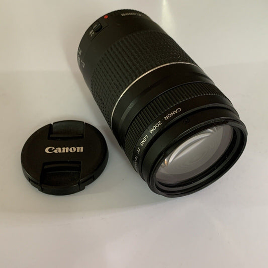 Canon Zoom Lens EF 75-300mm 1:4-5.6 III Telephoto Zoom 58mm