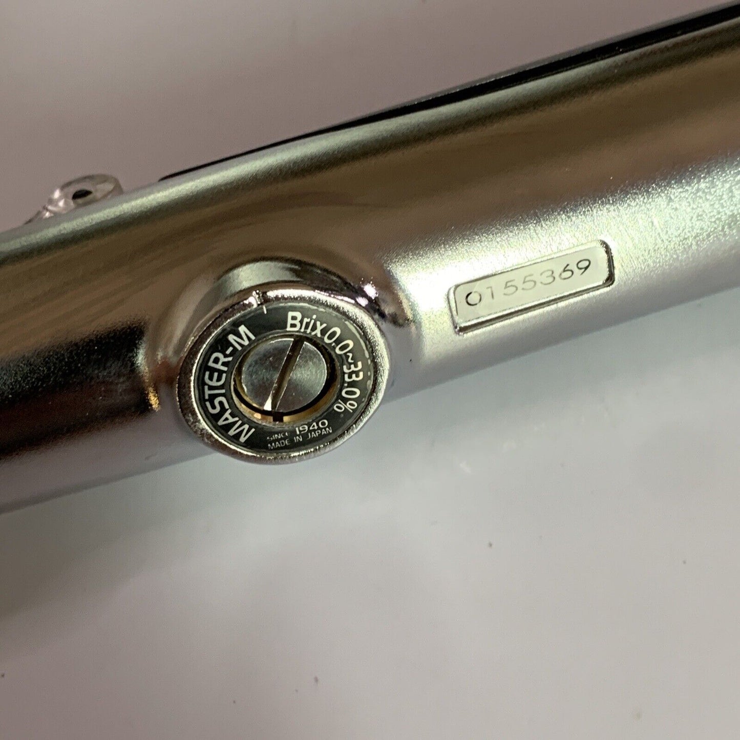 Atago Master Refractometer Brix 0.0-33% Master-M 2313 Handheld Made in Japan