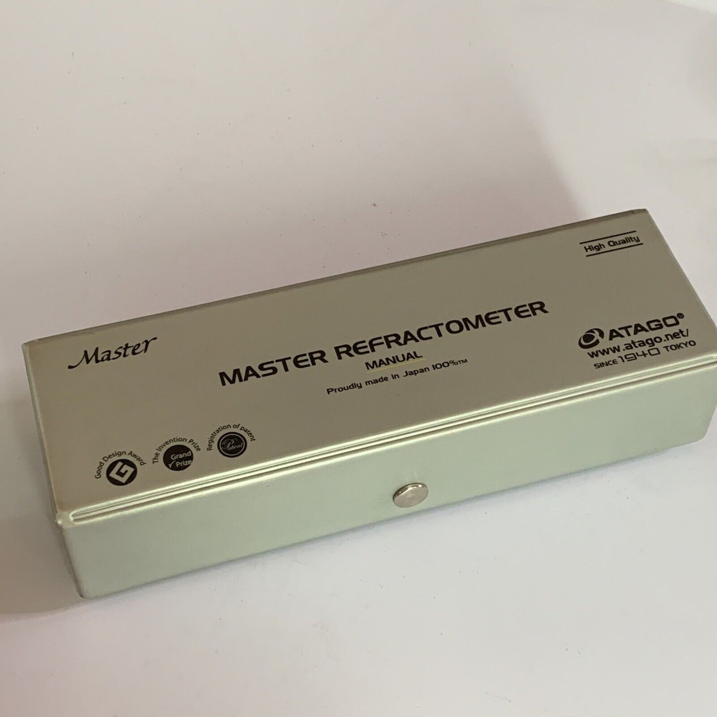 Atago Master Refractometer Brix 0.0-33% Master-M 2313 Handheld Made in Japan