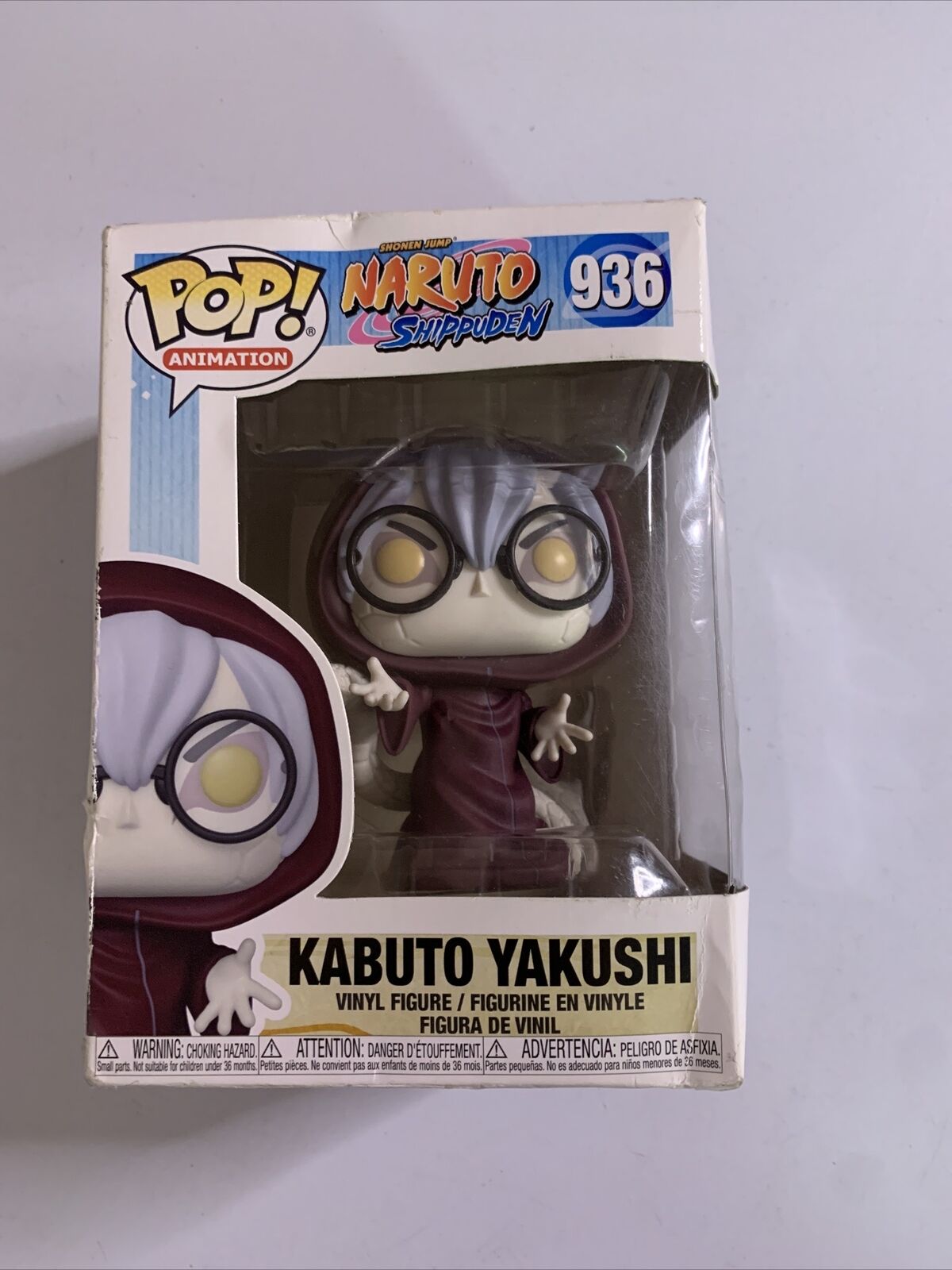 Kabuto Yakushi Naruto Shippuden Shonen Jump 936 Pop Vinyl Figure