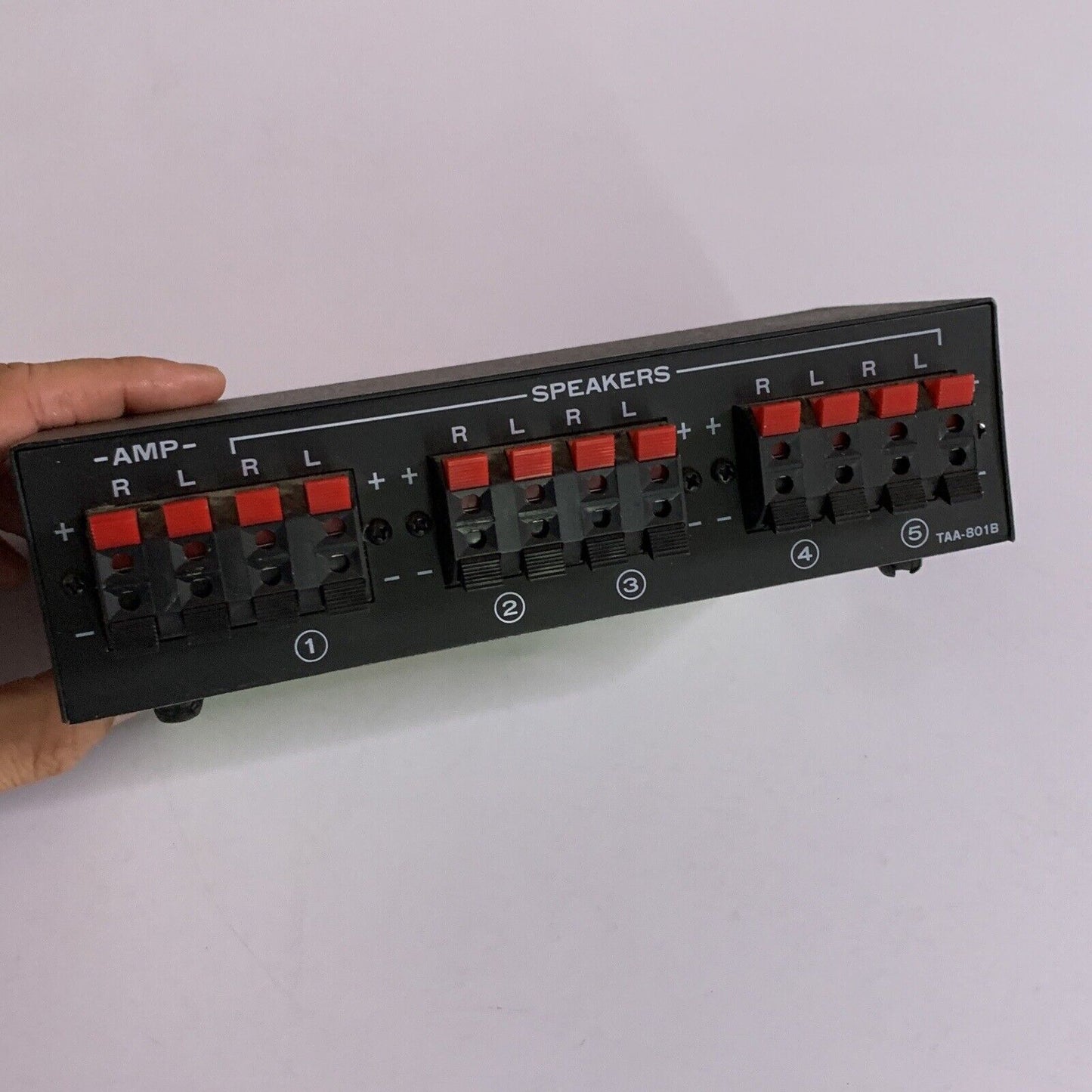 Arista Multi-Speaker Audio Selector Controller TAA-801B
