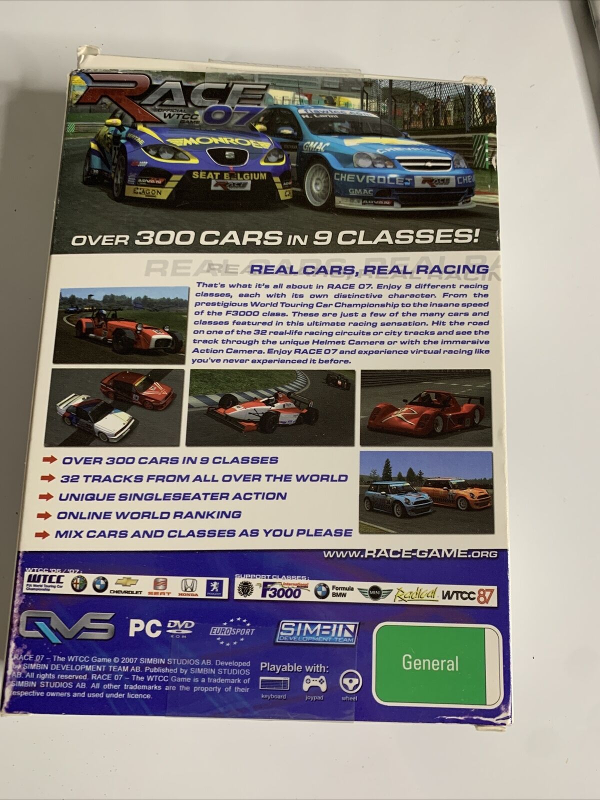 Race 07: Official WTCC Game - PC Racing DVD World Touring Car Championship Game