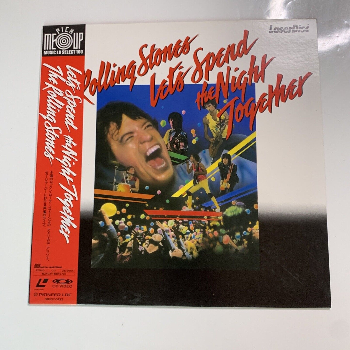 The Rolling Stones - Let's Spend The Night Together (Laserdisc LD, 1981) Obi