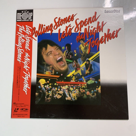 The Rolling Stones - Let's Spend The Night Together (Laserdisc LD, 1981) Obi
