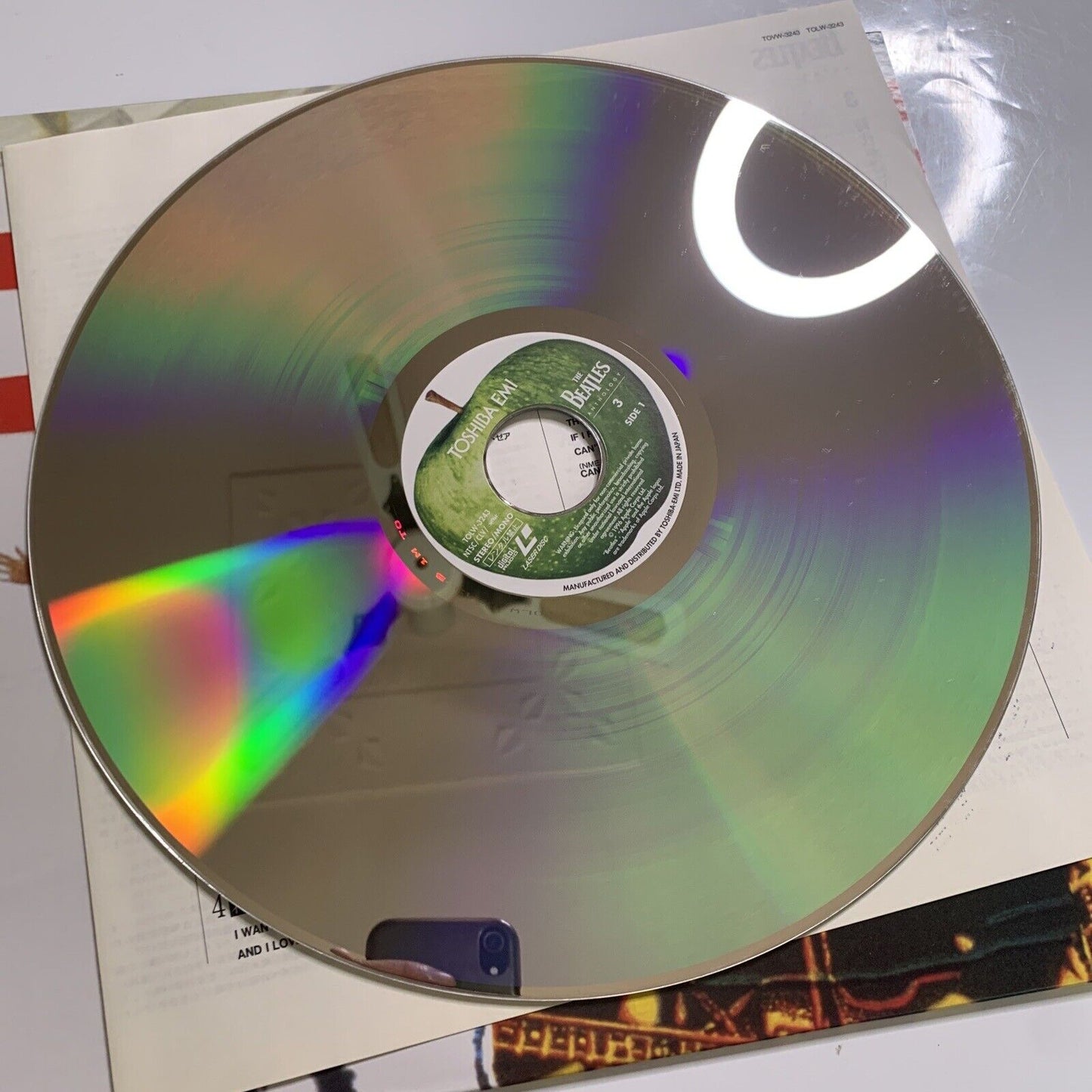 The Beatles Anthology 3 & 4 (Laserdisc LD, 1995) Obi NTSC