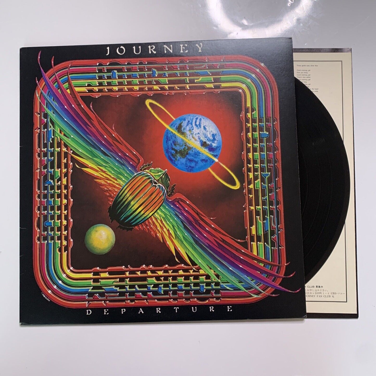 Journey Departure LP Vinyl Record 1980 CBS Records 25AP-1796
