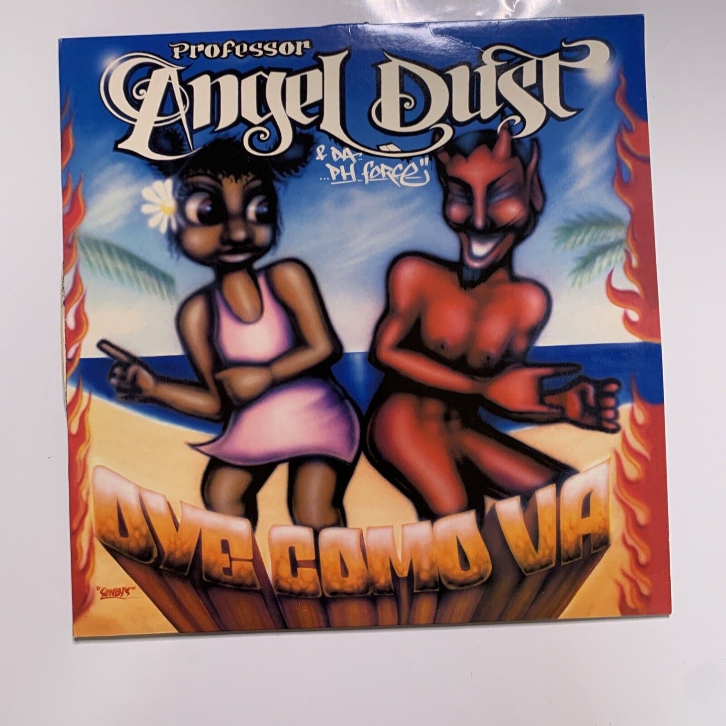 Professor Angel Dust & Da PH Force – Oye Como Va 12" EP Vinyl Record 2000