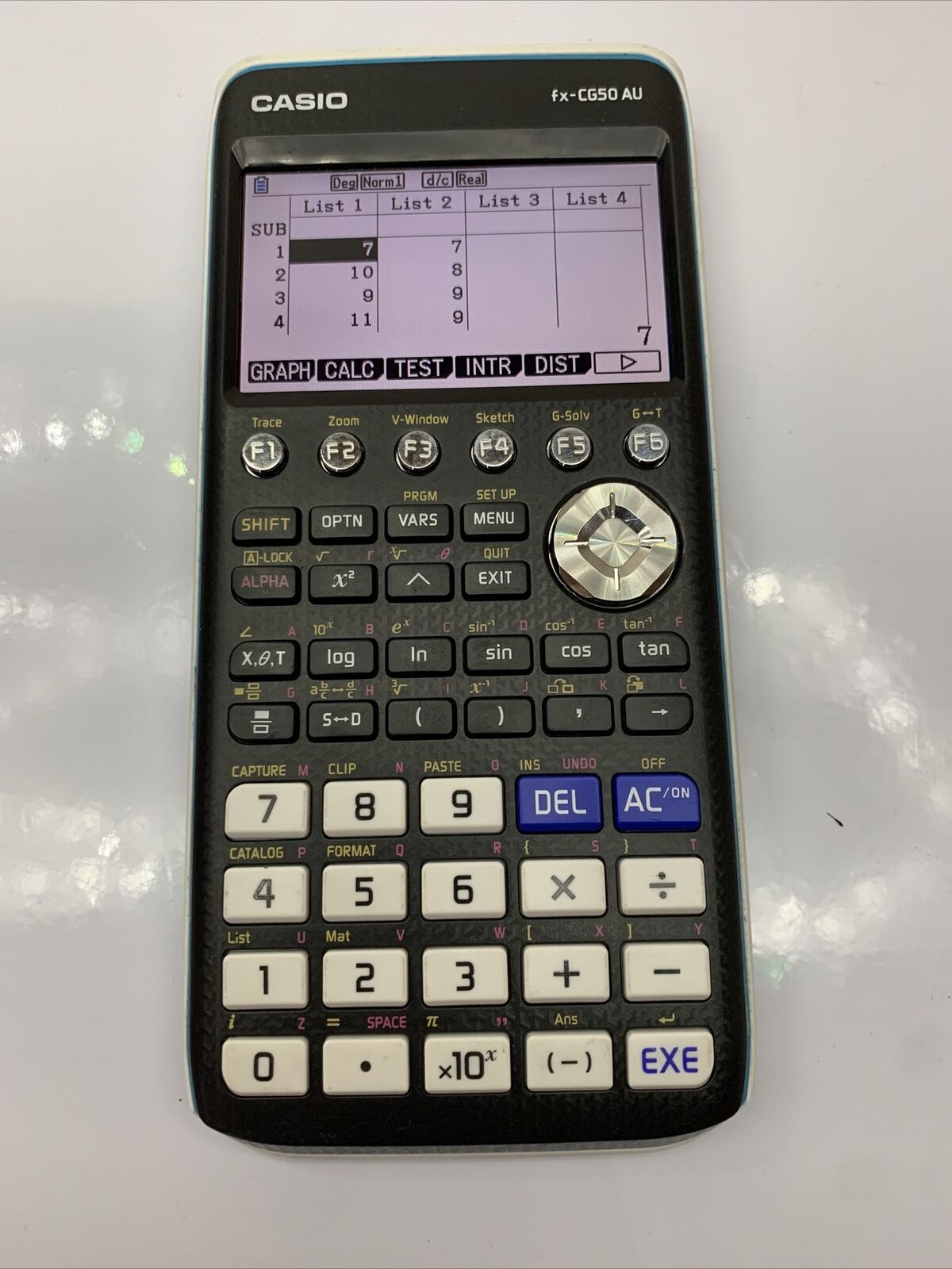 Casio FX-CG50AU Graphics Calculator *Missing Battery Lid