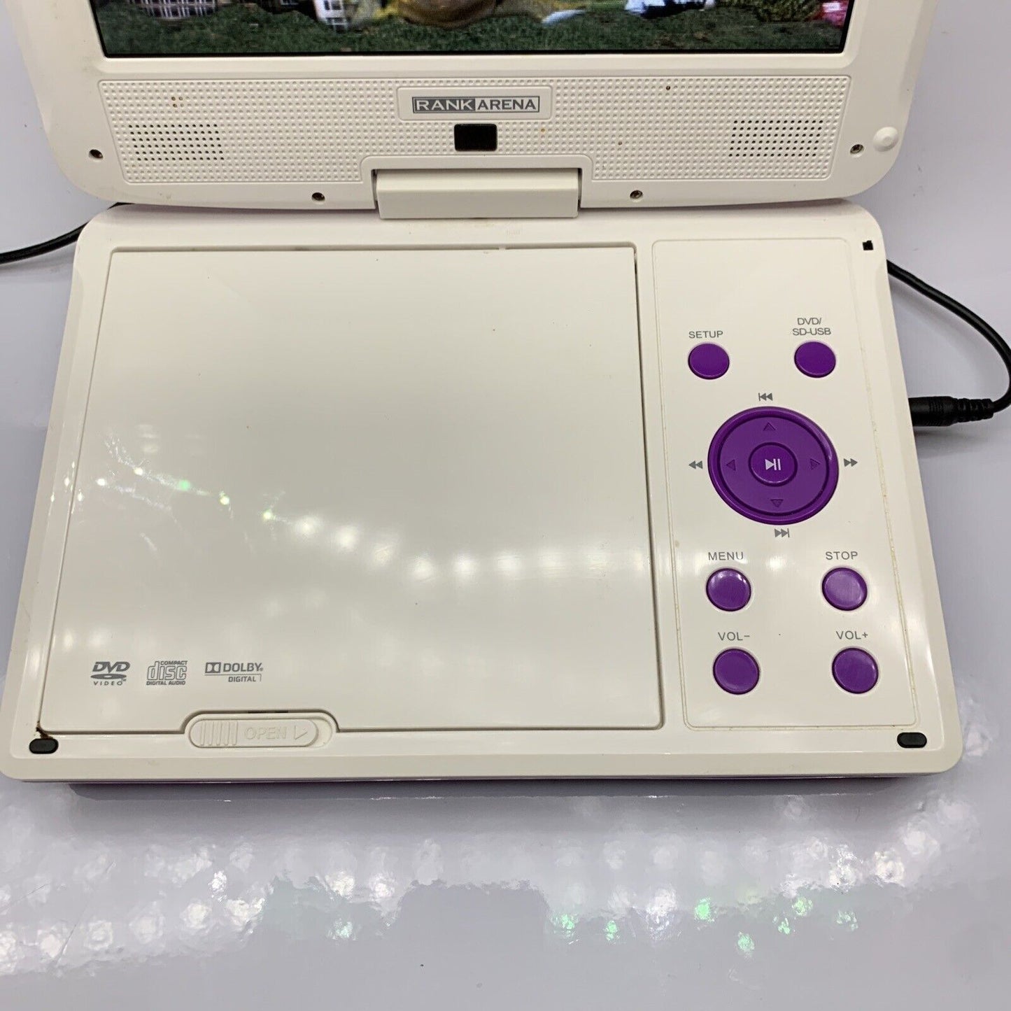 Rank Arena Portable 9" DVD Player 22.5cm RA-17 Region 4