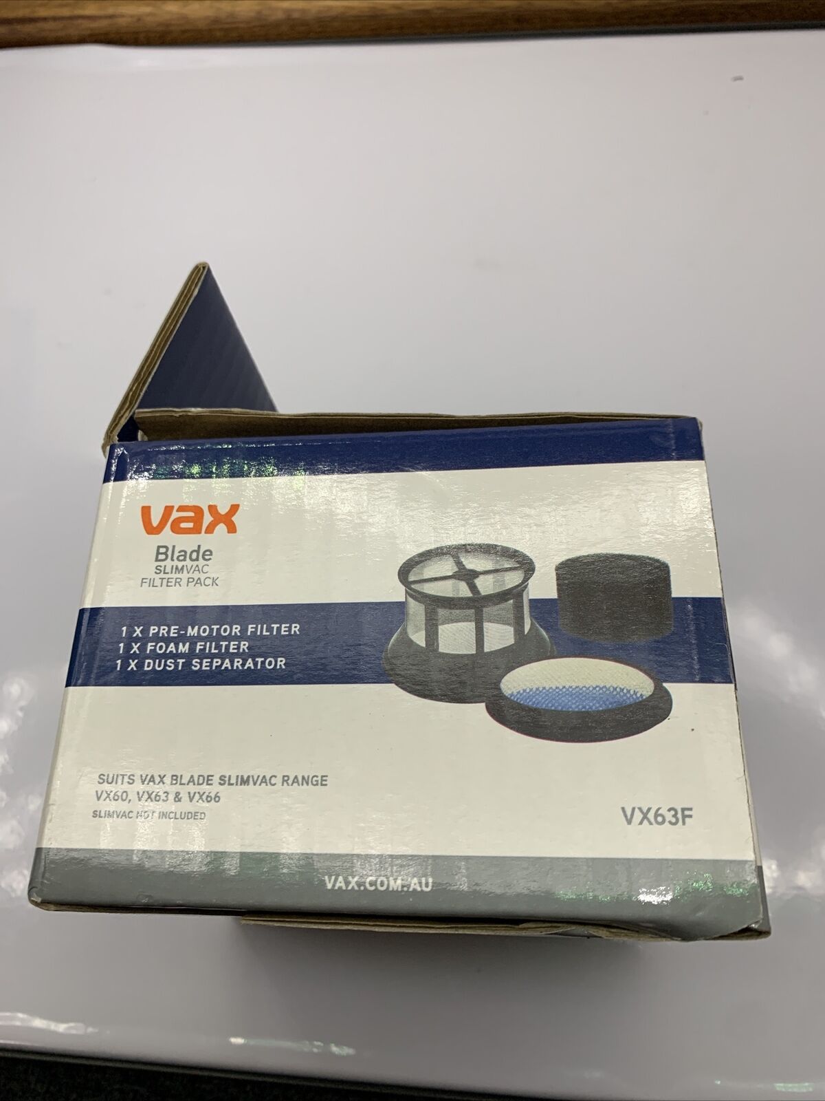 Genuine Vax VX63F Cordless Blade Filter Pack NEW