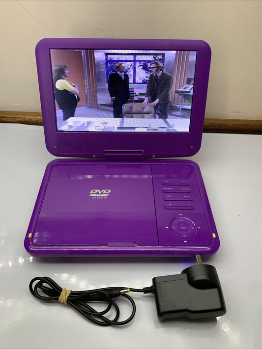 Audiosonic Portable 9" DVD Player Region 4 PD-924 Purple