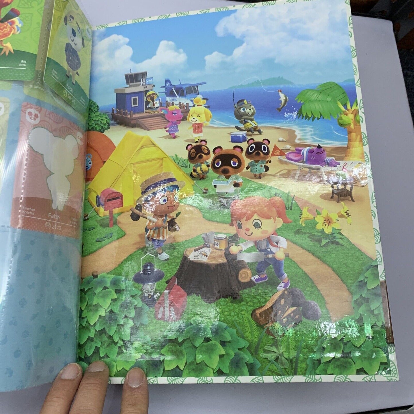 Nintendo Animal Crossing Amiibo Cards Series 5 Collectors Album with 27 Cards