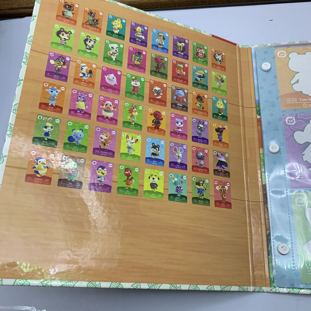 Nintendo Animal Crossing Amiibo Cards Series 5 Collectors Album with 27 Cards