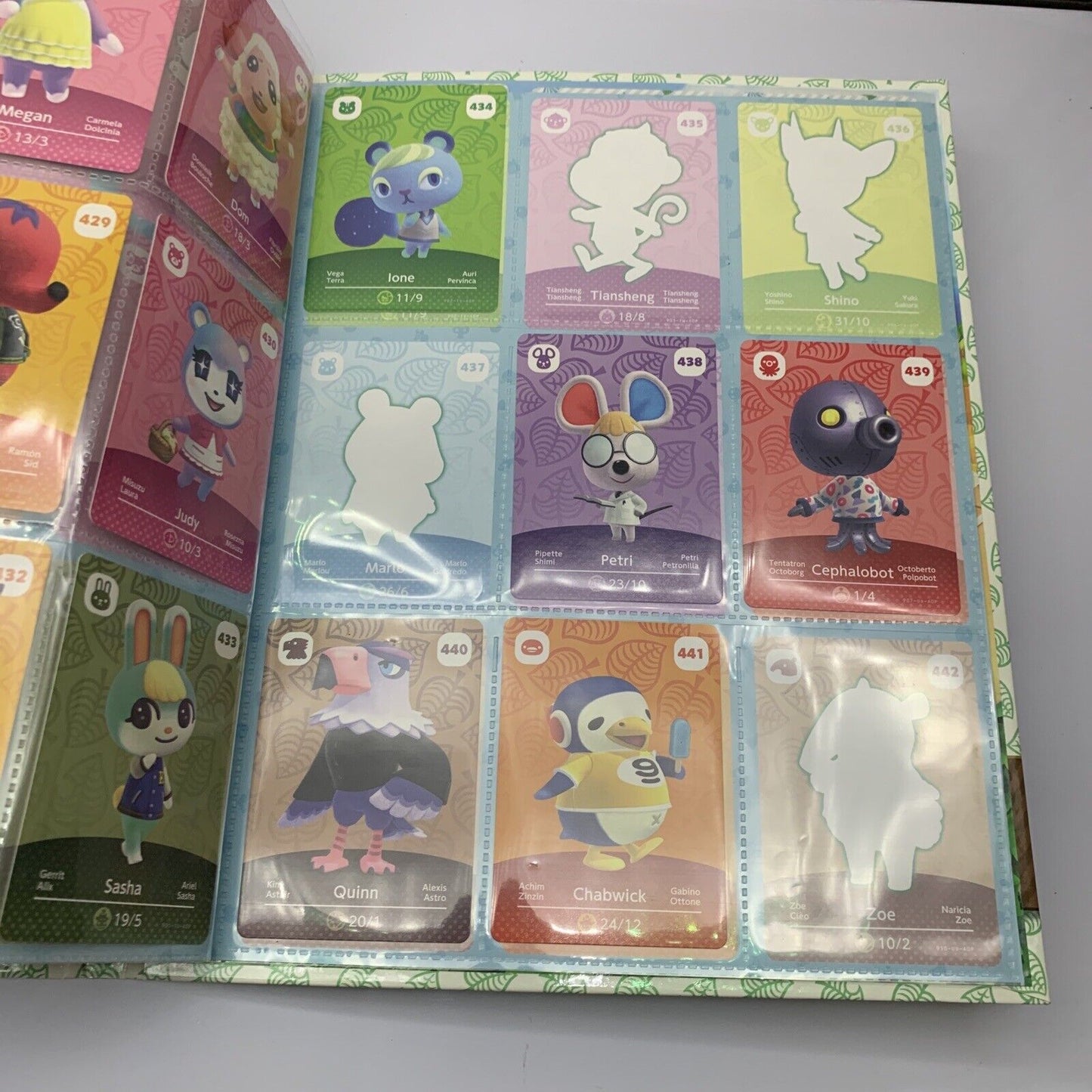 Nintendo Animal Crossing Amiibo Cards Series 5 Collectors Album with 27 Cards