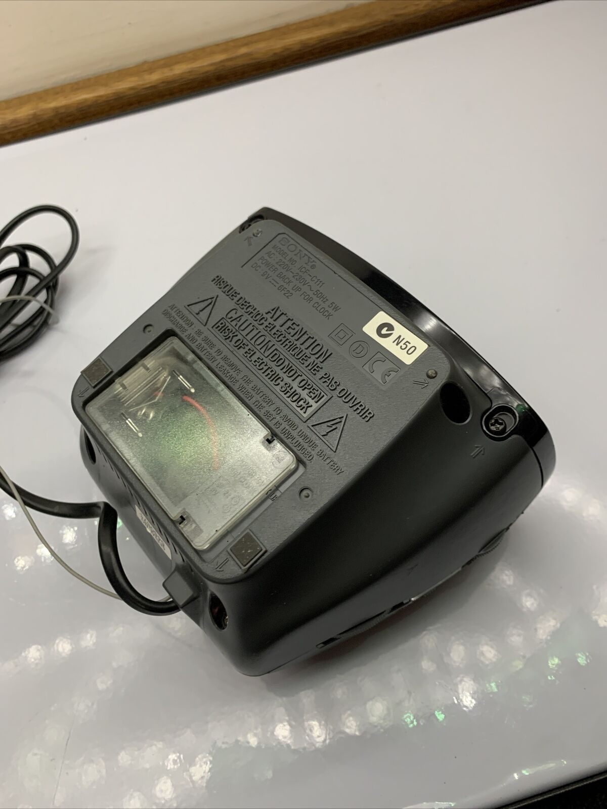 Sony Dream Machine ICF-C111 FM/AM Radio Alarm Clock