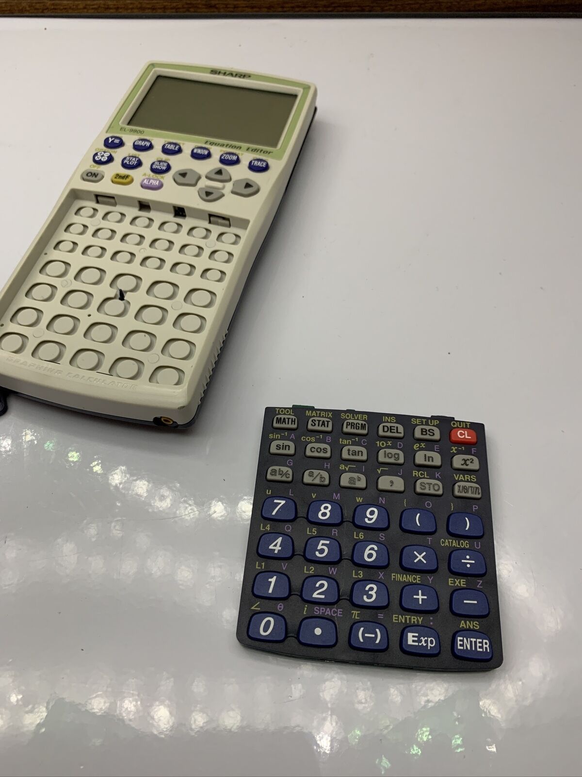Casio FX-9860G AU + Sharp EL-9900 *Doesn't Turn on For Parts Or Repair ...