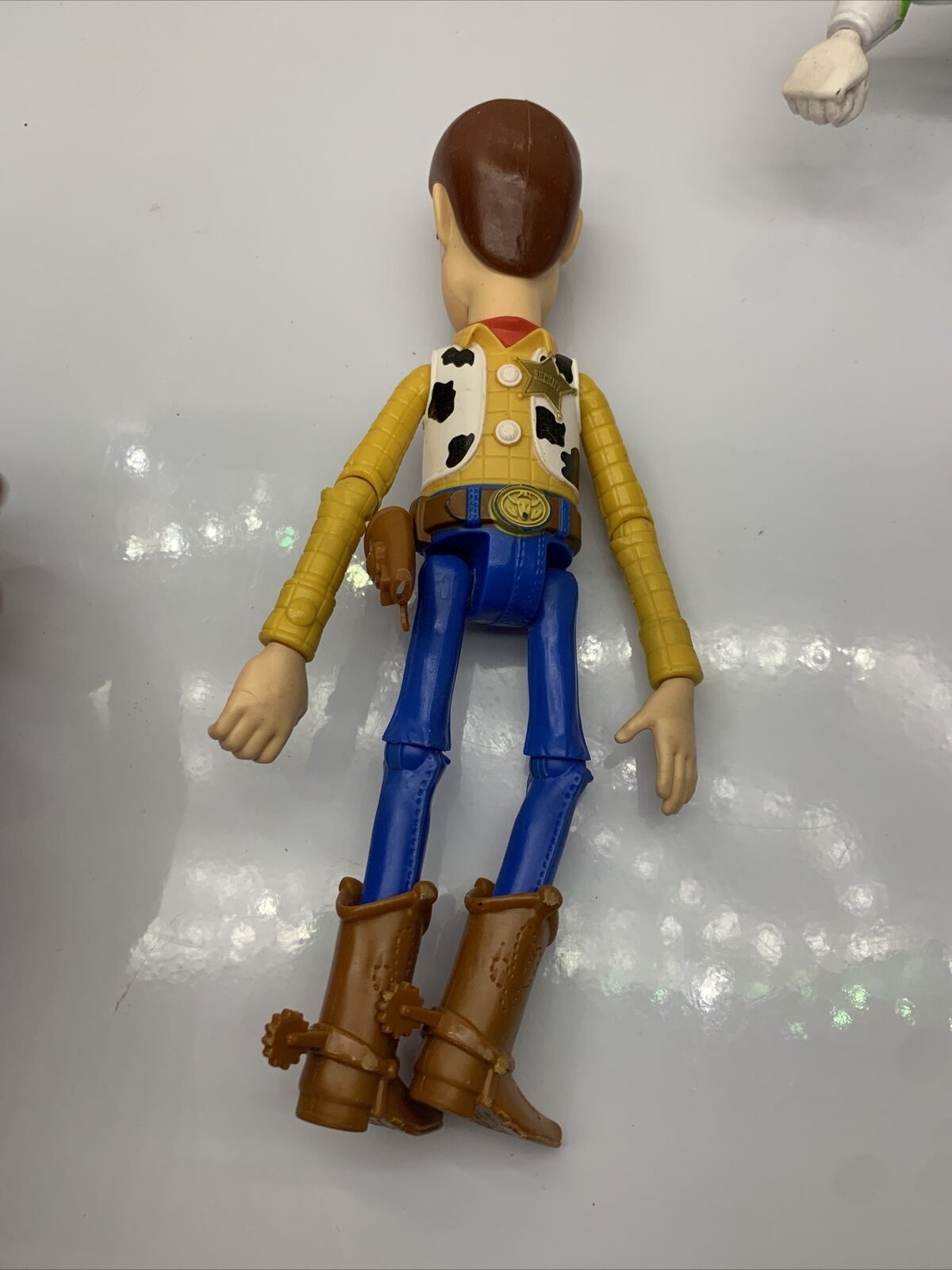 Genuine Disney Toy Story 2x Buzz Lightyear & Sheriff Woody 23cm Action Figure