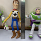 Genuine Disney Toy Story 2x Buzz Lightyear & Sheriff Woody 23cm Action Figure
