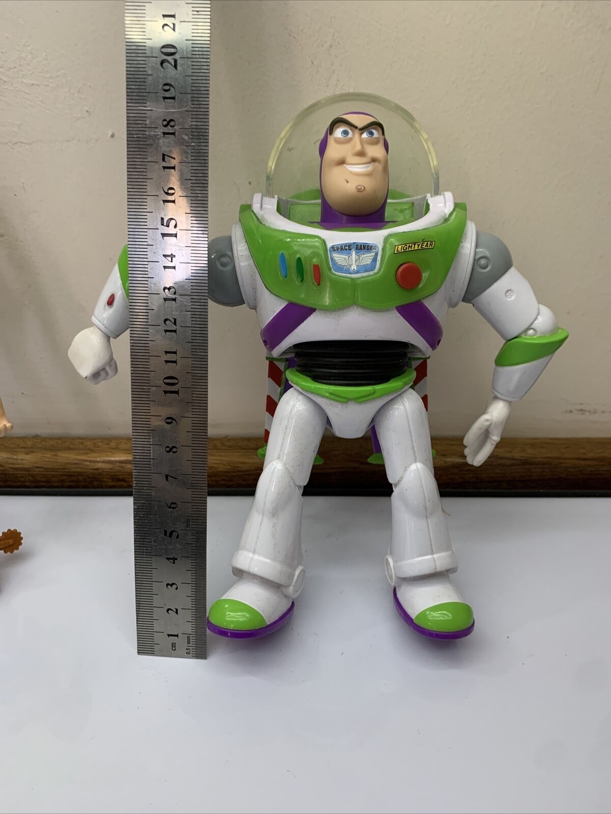 Genuine Disney Toy Story 2x Buzz Lightyear & Sheriff Woody 23cm Action Figure