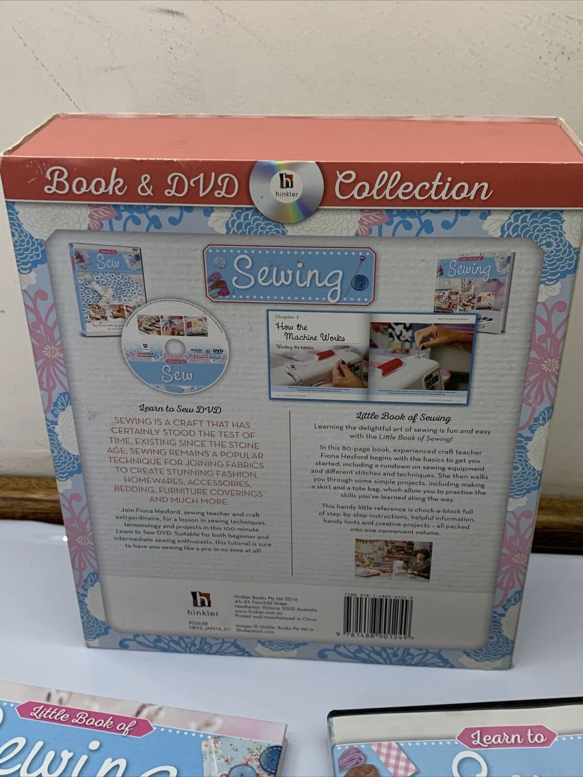 Sewing Book and DVD by Fiona Hesford